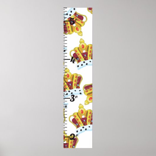 Koningskroon Groeigrafiek Poster (Voorkant)