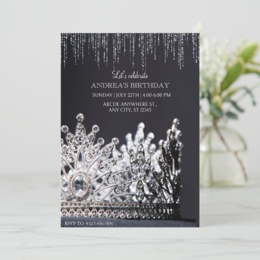 Koningskroon  kaart (Staand voorkant)