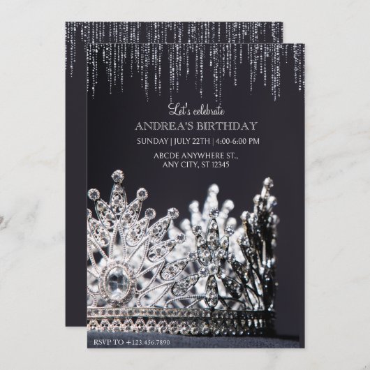 Koningskroon  kaart (Voorkant / Achterkant)