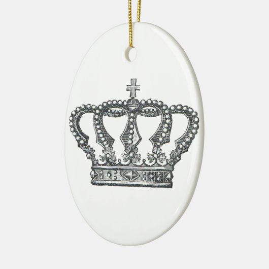 Koningskroon Keramisch Ornament (Links)