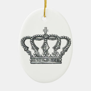 Koningskroon Keramisch Ornament