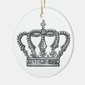 Koningskroon Keramisch Ornament (Links)