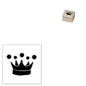 Koningskroon Rubberstempel (Gestempeld)