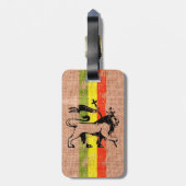 Koningsleeuw Bagagelabel (Achterkant verticaal)