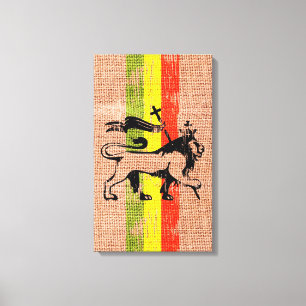 Koningsleeuw Canvas Afdruk