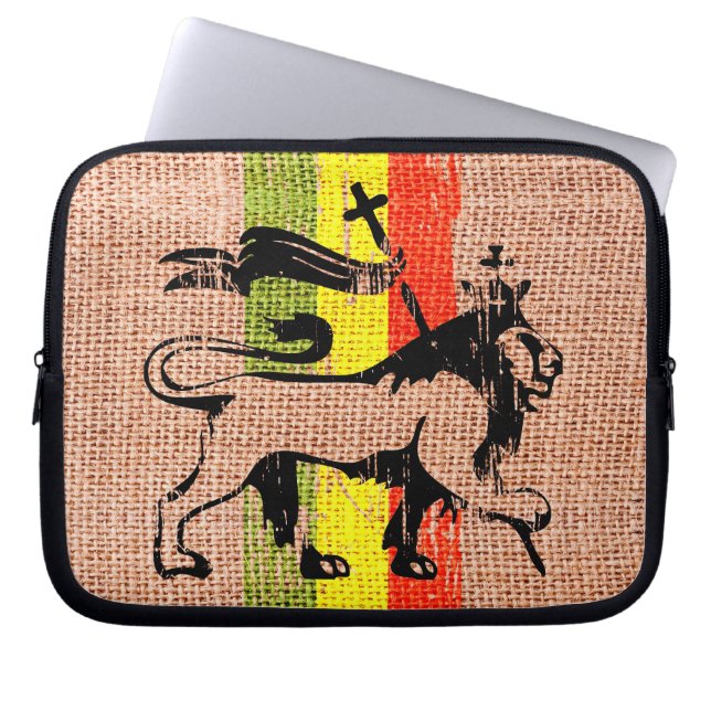 Koningsleeuw Laptop Sleeve (Voorkant)