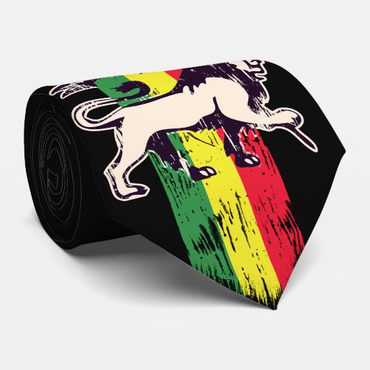 Koningsleeuw Stropdas (Opgerold)