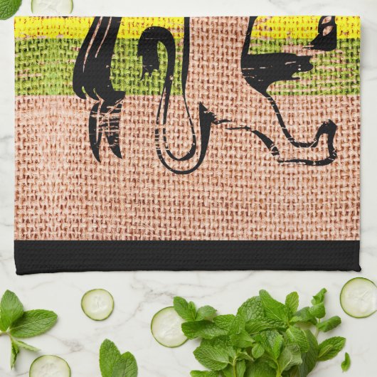 Koningsleeuw Theedoek (Gevouwen)