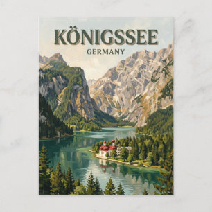 Koningsmeer Duitsland Briefkaart