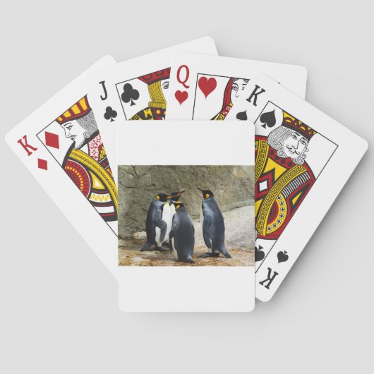 Koningspinguïn Pokerkaarten (Achterkant)