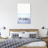 Koningspinguïns (Aptenodytes patagonicus) Canvas Afdruk (Insitu (Slaapkamer))