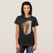 Koningsschelp Zeeschelp Schelp, Vintage Zeeleven T-shirt (Voorkant volledig)