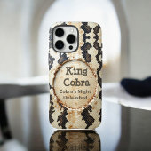 Koningsslang: Koning Cobra Case-Mate iPhone Case
