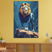 Koningstop Canvas Afdruk (Insitu (Woonkamer))