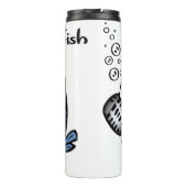 koningsvis tuimelaar thermosbeker (Achterkant)