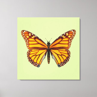 Koningsvlinder Natuurlijke Muurkunst Canvas Afdruk