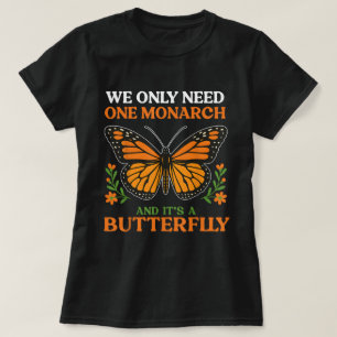 Koningvlinder Citaat Natuur Liefhebber T-shirt
