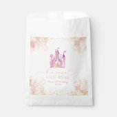 Koninklijk 5-jarig prinsessen feest bedankzakje (Voorkant)