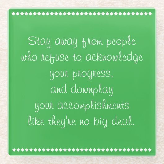 koninklijk advies glazen onderzetter (Voorkant)