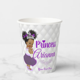  koninklijk Afrikaans prinses Elegant Monogram Papieren Bekers