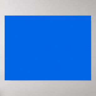 Koninklijk Azure Poster