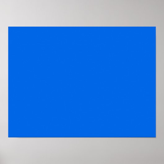 Koninklijk Azure Poster (Voorkant)