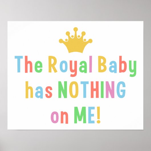 Koninklijk Baby poster (Voorkant)