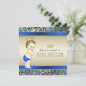 Koninklijk Baby shower van Prins Kaart (Staand voorkant)