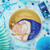 Koninklijk Baby shower van Prins Papieren Bordje (Feest)