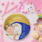 Koninklijk Baby shower van Prins Papieren Bordje (Feest)