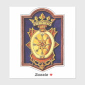 Koninklijk Badge van Anna van Kleef  Sticker (Vel)