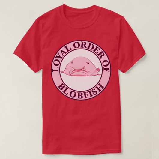 Koninklijk Besluit van de Blobfish T-shirt (Design voorkant)