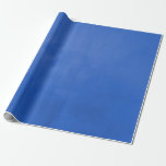 Koninklijk Blauw Aquarel Cadeaupapier<br><div class="desc">Trending royal blue watercolor wash verpakkings papier.</div>