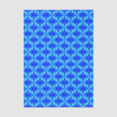 Koninklijk Blauw Diamant Patroon Tissuepapier (Voorkant)