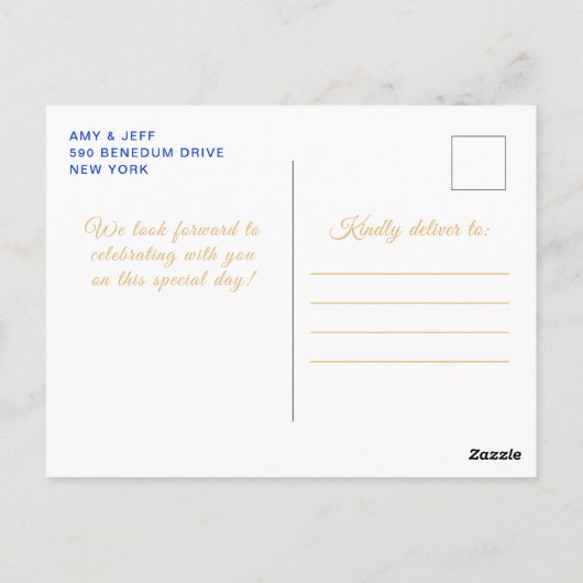 Koninklijk Blauw Donkere Huid Prinses Sweet Sixtee Briefkaart (Achterkant)