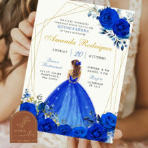 Koninklijk blauw en gouden koninklijke kroon Mexic