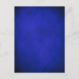 Koninklijk Blauw en Zwarte Achtergrond Briefkaart