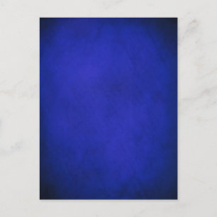 Koninklijk Blauw en Zwarte Achtergrond Briefkaart