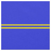 Koninklijk blauw, goud gestreept ontwerp stof (Close Up)