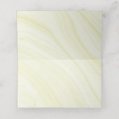 koninklijk blauw goudblad geometrisch plaatskaartje (Binnenkant ongevouwen)