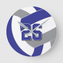 koninklijk blauw grijs of ELKE teamkleuren volleyb