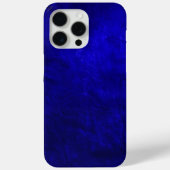 Koninklijk Blauw Leer Case-Mate iPhone Case (Achterkant)