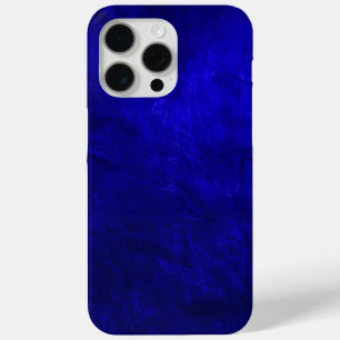 Koninklijk Blauw Leer iPhone 15 Pro Max Hoesje