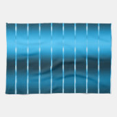 Koninklijk Blauw Lint Boog Bruidsfeest Theedoek (Horizontaal)