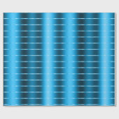 Koninklijk Blauw Lint Strik Bruidsdouche Cadeaupapier (Vlak)