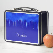 Koninklijk blauw opdruppelnaammeisje (In situ)