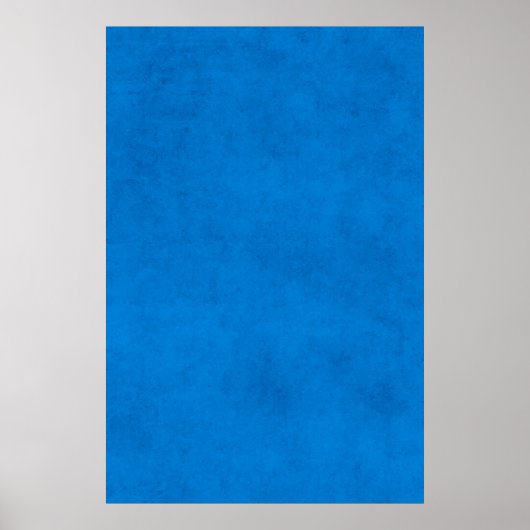 Koninklijk Blauw Papierparkgebied Poster (Voorkant)