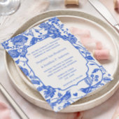 koninklijk blauw vederwild kaart