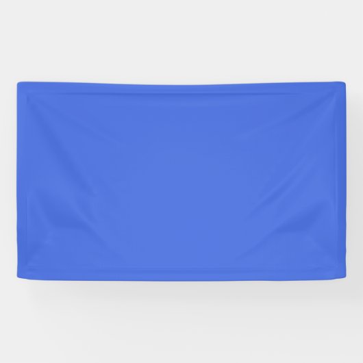 Koninklijk Blauwe Aangepaste Evenementbanner Spandoek (Horizontaal)