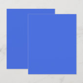 Koninklijk Blauwe Aangepaste Papieren Vel (Voorkant / Achterkant)